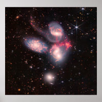 Stephan's Quintet James Webb NASA Full Size
