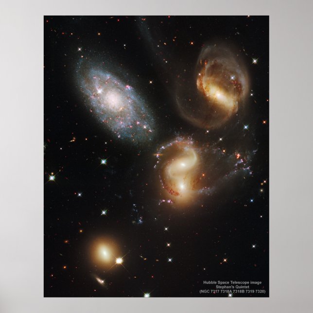 Stephan's Quintet Poster (Front)