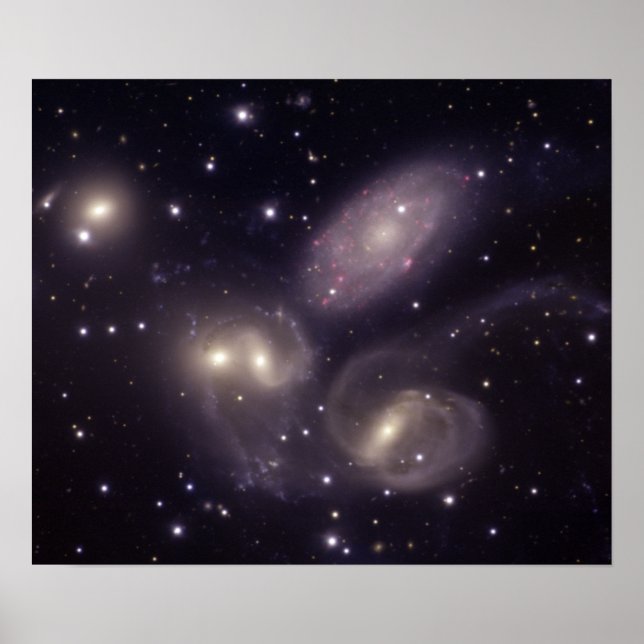 Stephan's Quintet Poster (Front)