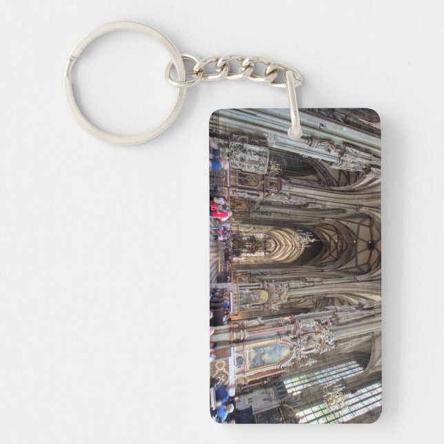 Stephansdom, Vienna Austria Key Ring (Front)