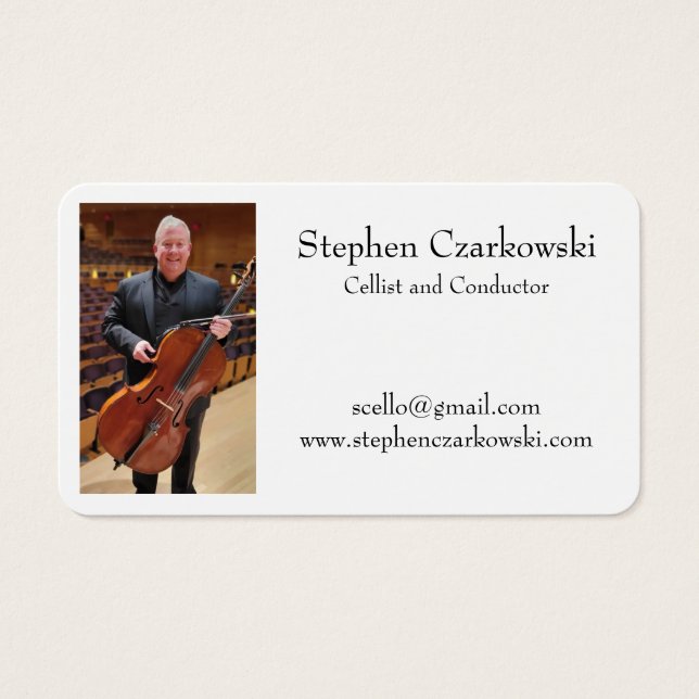 Stephen Czarkowski Business Cards (Front)