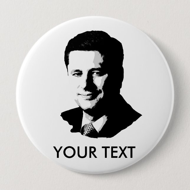Stephen Harper 10 Cm Round Badge (Front)