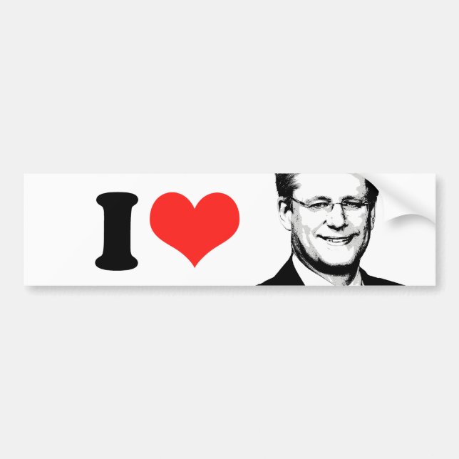 Stephen Harper Bumper Sticker (Front)