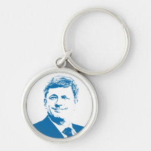 Stephen Harper Logo Key Ring