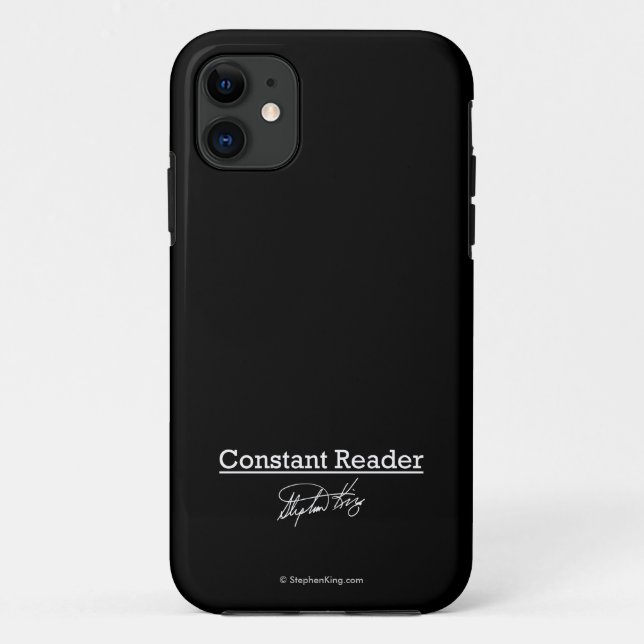 Stephen King, Constant Reader Case-Mate iPhone Case (Back)