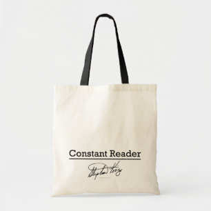 Stephen King, Constant Reader Tote Bag