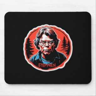 Stephen King Sticker  Mouse Mat