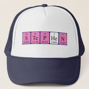 Stephen periodic table name hat