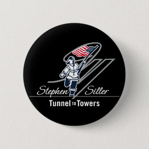 Stephen Siller Tunnel to Tower Foundation 6 Cm Round Badge