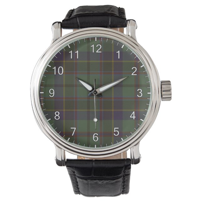 Stephenson Clan Tartan Watch (Front)