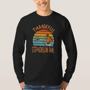 Stephenson Family  Thanksgiving Reunion Party T-Shirt