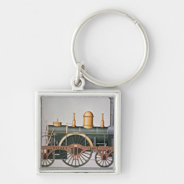Stephenson's 'North Star' Steam Engine, 1837 Key Ring (Front)