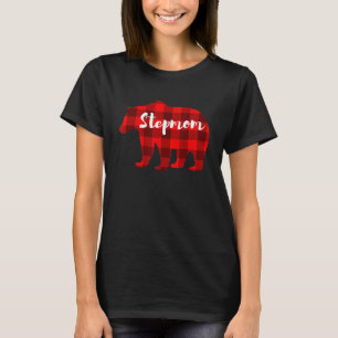 Stepmom Bear Clothing Womens Parents Family Matchi T-Shirt