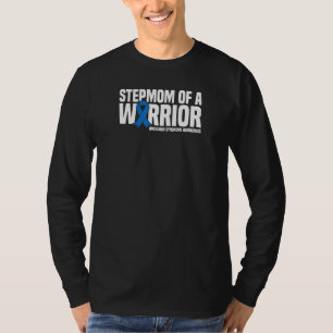 Stepmom Of A Warrior Angelman Syndrome Awareness T-Shirt