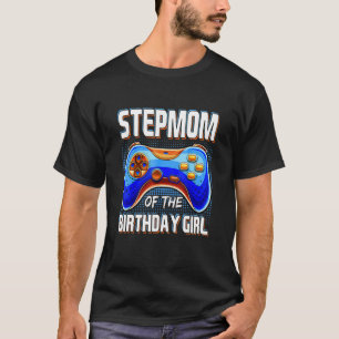 Stepmom of the Birthday Party Boy Matching Family T-Shirt