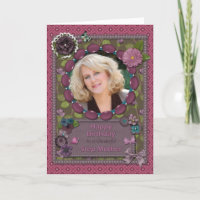 StepMother, Photo card for a birthday