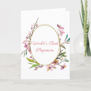 Stepmother World's Greatest Stepmom Mother's Day Card