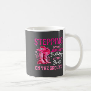 Stepng Into My January Birthday Cowgirl Boots On G Coffee Mug