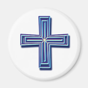 Stepped Cross 2 Magnet