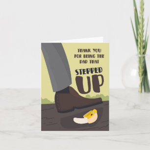 Stepped Up Heartfelt Father's Day Card