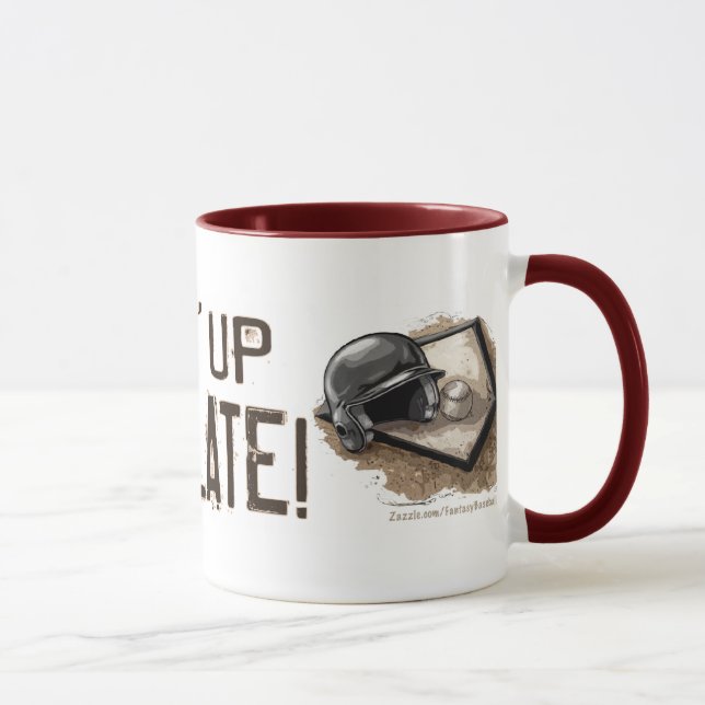 Steppin' Up To The Plate! Mug (Right)