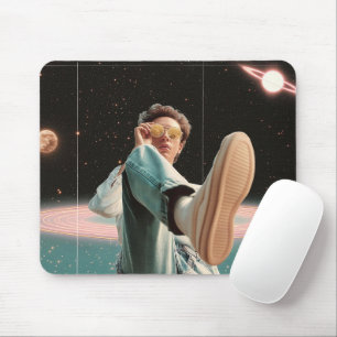 Stepping Into Another Orbit Mouse Mat