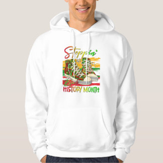 Stepping Into Black History Month Black  Hoodie