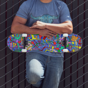 STEPPING INTO CHAOS - Skateboard
