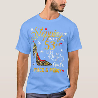 Stepping into my 53rd birthday with God grace Merc T-Shirt
