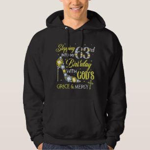 Stepping Into My 63rd Birthday For Ladies Women 1 Hoodie