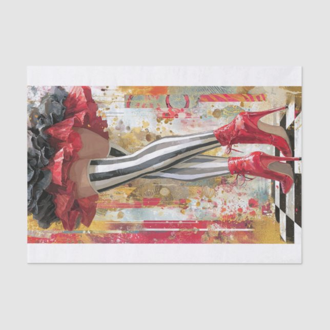 Stepping Into My Purpose5 Tissue Paper (Front)