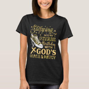 Stepping Into My September Birthday Women Girl Cam T-Shirt