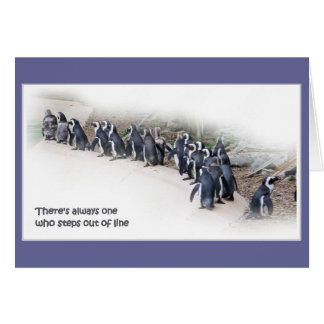 Stepping out of line