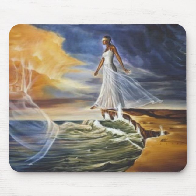 Stepping Out On Faith (for women) Mouse Mat (Front)