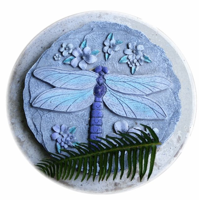 Stepping Stone Standing Photo Sculpture (Front)