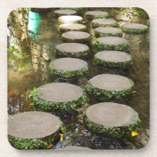 Stepping Stones Hard Plastic Coasters