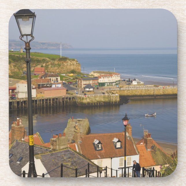 Steps leading down to the harbour, Whitby, North Coaster (Front)