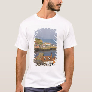 Steps leading down to the harbour, Whitby, North T-Shirt