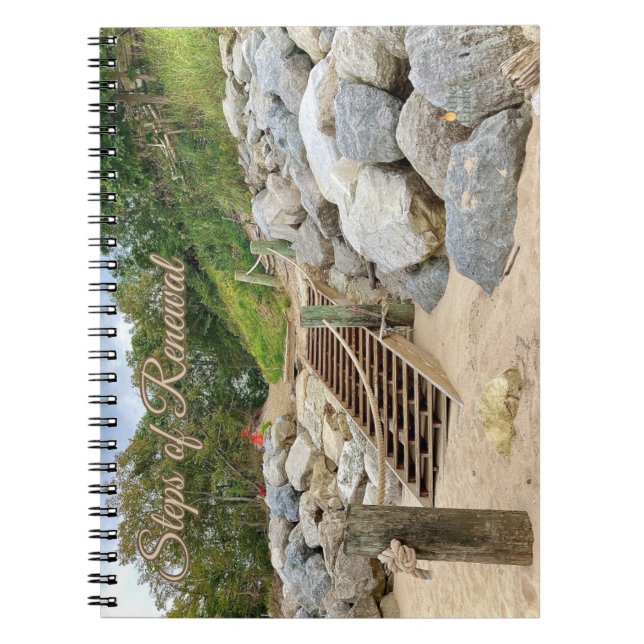 Steps of Renewal  Notebook (Front)