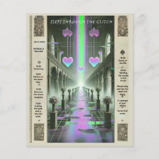 Steps Through the Glitch Weirdcore Wedding