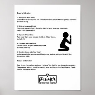 Steps to Salvation  Poster