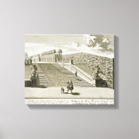 Steps to the garden terrace, Belvedere Palace, Vie