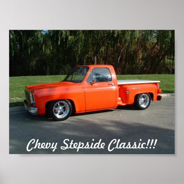 stepside, Chevy Stepside Classic!!! Poster (Front)