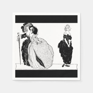 Stepsisters & Vintage Cinderella Paper Napkins
