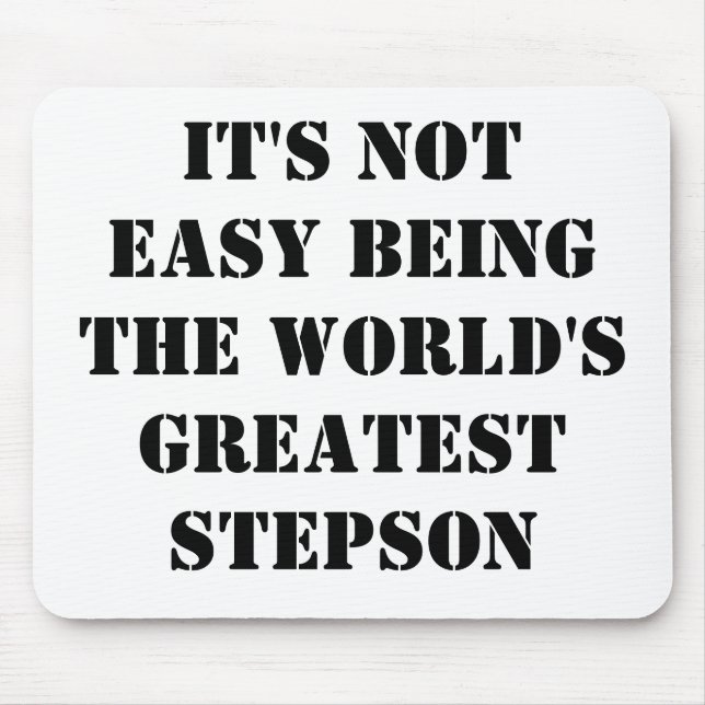 Stepson Mouse Mat (Front)