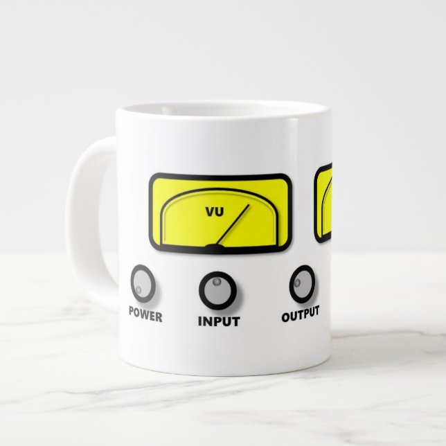 "Stereo" Mug design (Front Left)