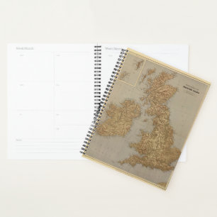 Stereographical map, British Isles Planner