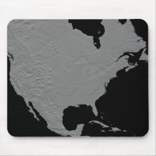 Stereoscopic view of North America 2 Mouse Mat
