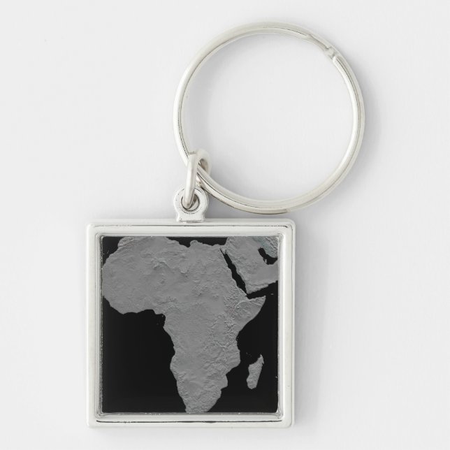 Stereoscopic view of North America Key Ring (Front)
