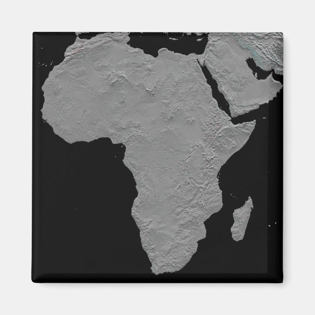 Stereoscopic view of North America Magnet (Front)